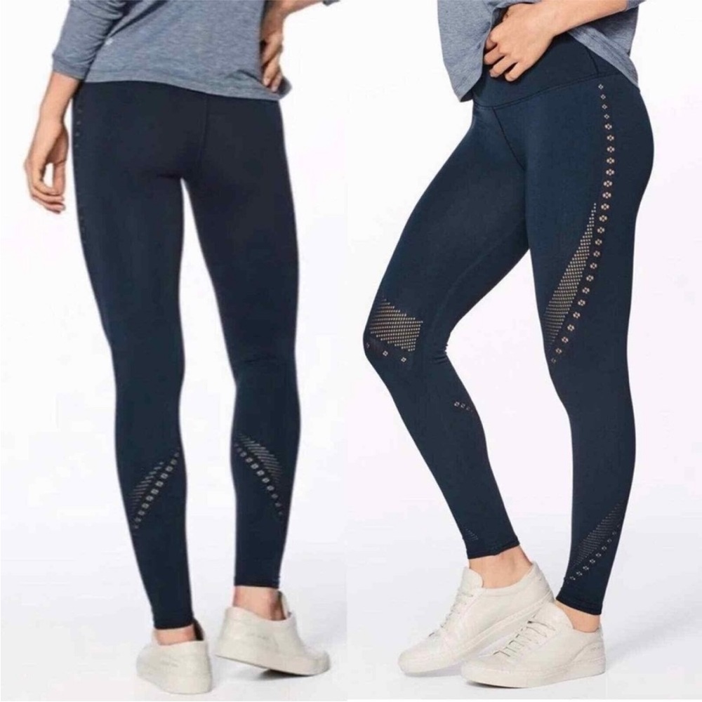 Lululemon 7/8 Legging Dark Teal Size 4